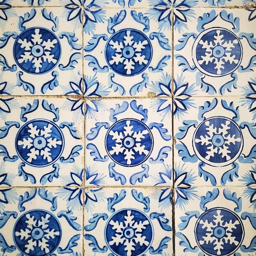 XIX century tile replicas for a building facade 2