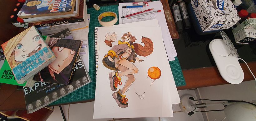Sketchbooks and Traditional Illustrations 2