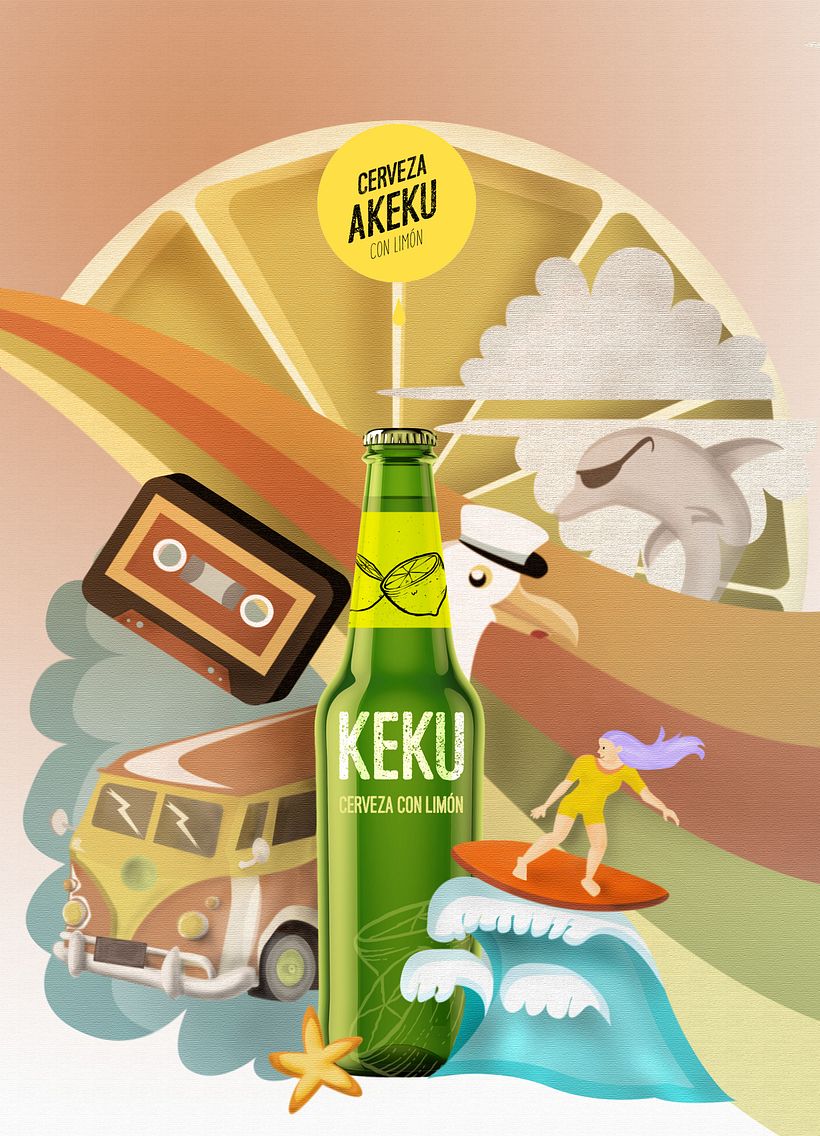 My project in Express Illustration with Illustrator and Photoshop course -1