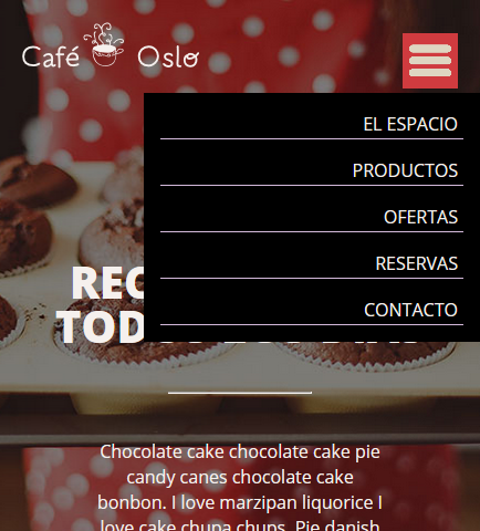 Menú con Javascript