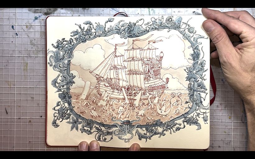 Moleskine sketchbook 38