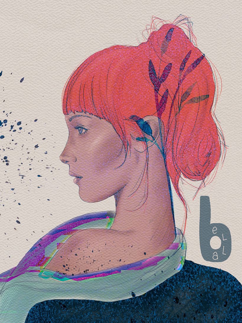 My project in Illustrated Portraits with Procreate course 0