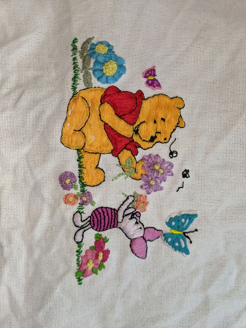 Completed embroidery projects - Broderie