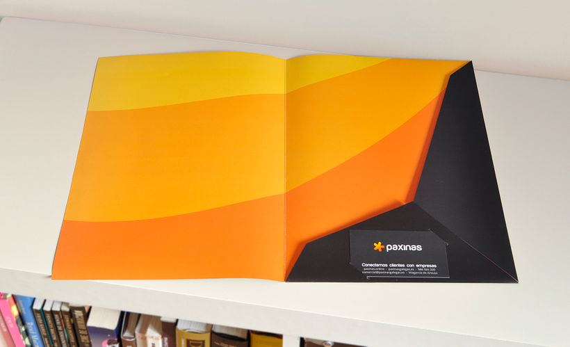 Papelería corporativa de Páxinas Galegas 1