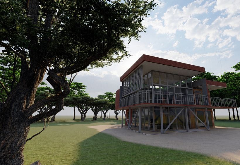 Meu projeto do curso: Projeto arquitetônico 3D e modelagem com Revit 2