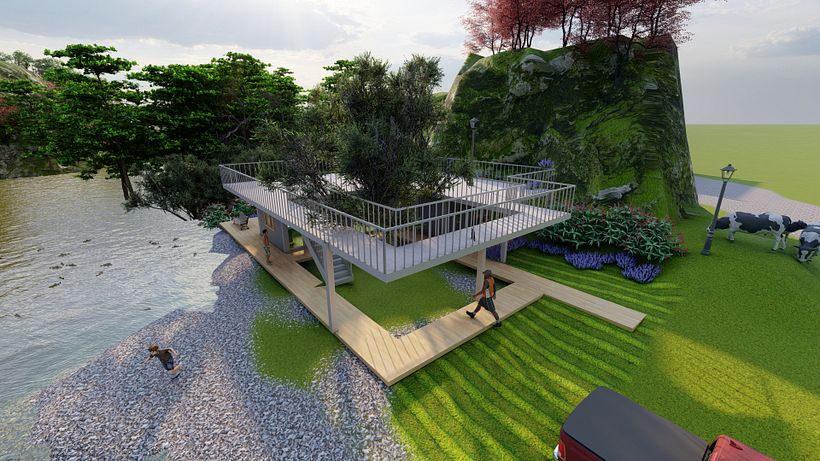 Meu projeto do curso: Projeto arquitetônico 3D e modelagem com Revit 5