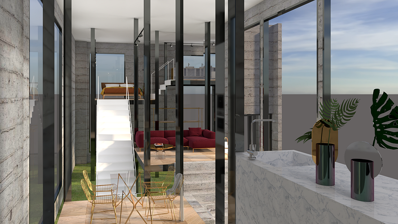 Mi Proyecto del curso: Visualización arquitectónica con V-Ray Next para SketchUp 2