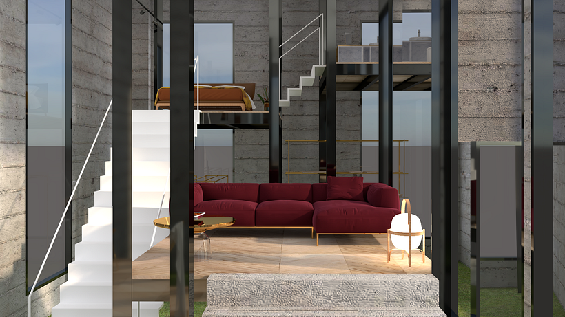 Mi Proyecto del curso: Visualización arquitectónica con V-Ray Next para SketchUp 7