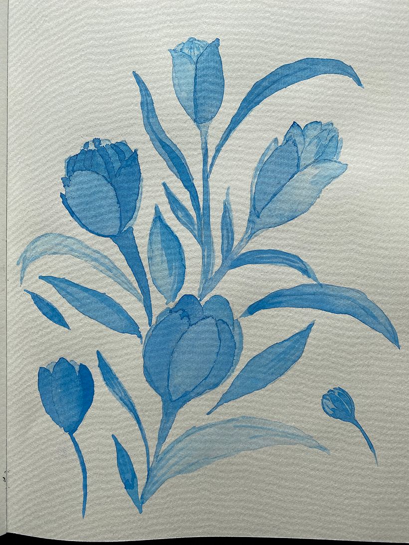 My project in Modern Watercolor Techniques course -1