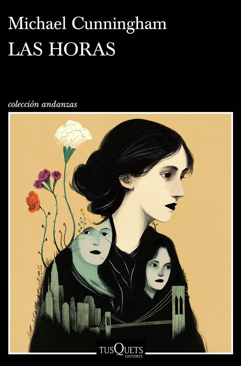 Portada para 'Las Horas' editado por Tusquets editores 1