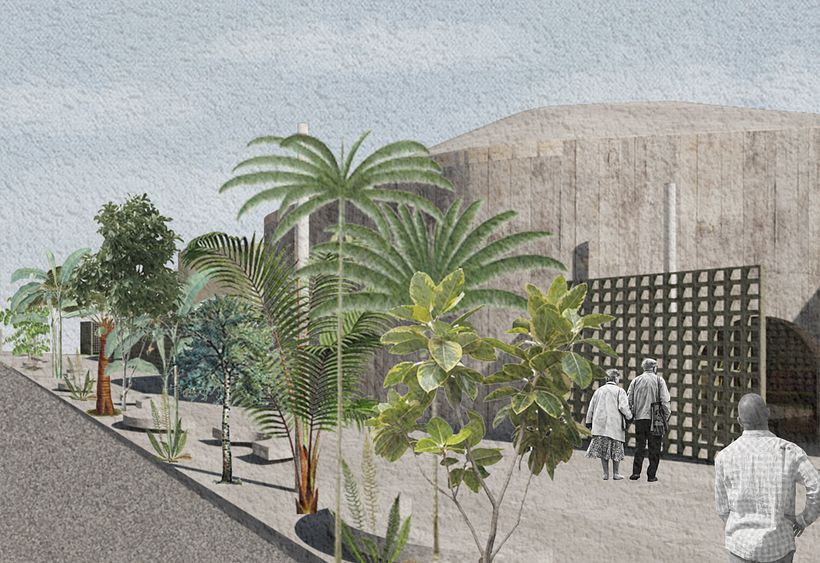 Mi Proyecto del curso: Representación gráfica de proyectos arquitectónicos 2