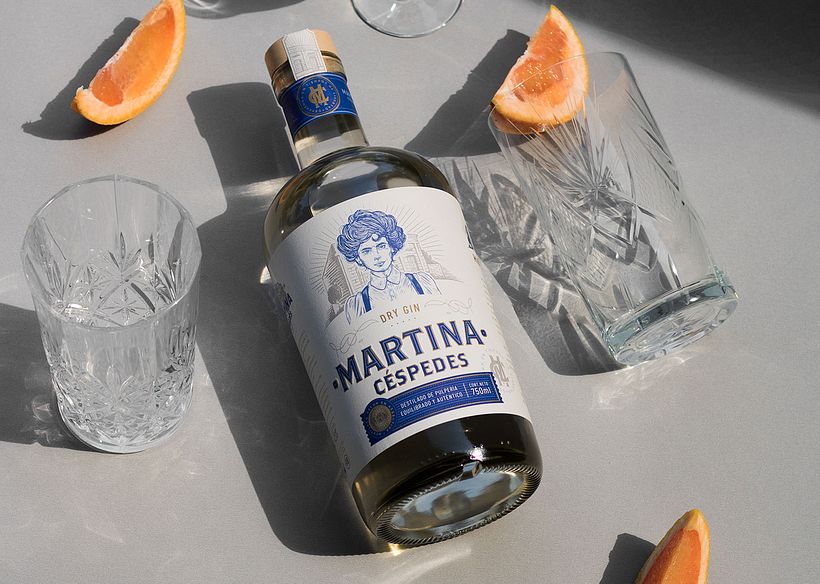 Dry Gin Martina Céspedes 1