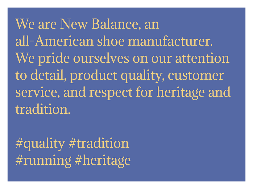 New Balance: In-Depth Brand Redesign Project 7