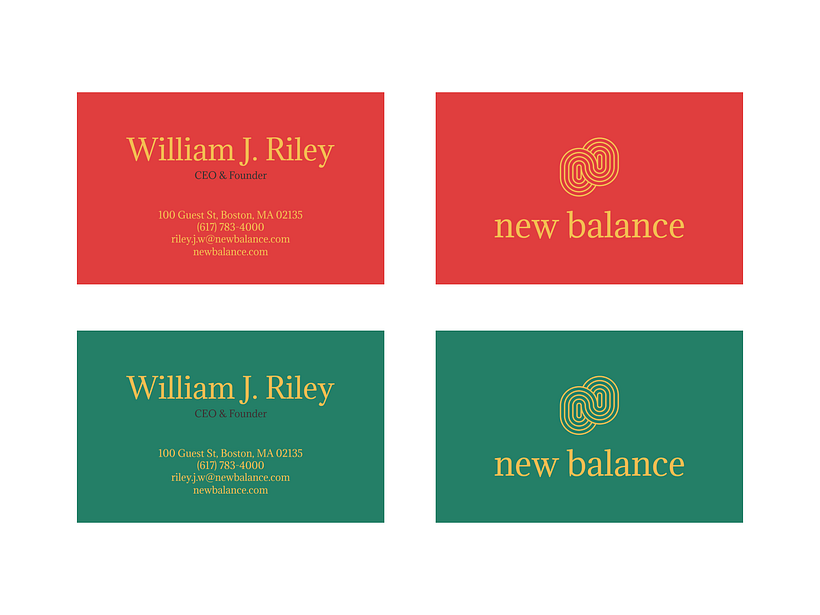 New Balance: In-Depth Brand Redesign Project 26
