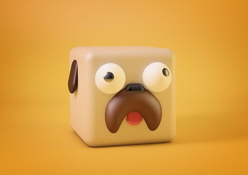 My project 2 in Express Introduction to 3D: From Zero to Render with Cinema 4D course -1