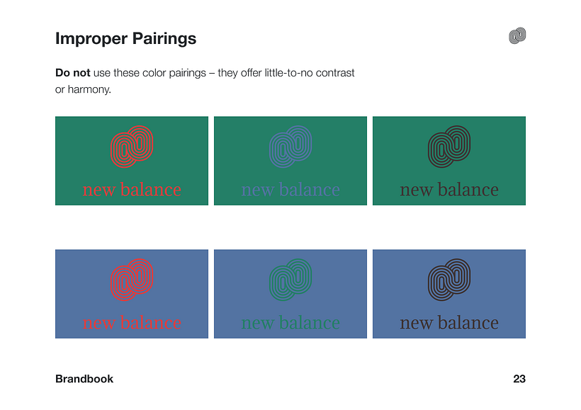 New Balance: In-Depth Brand Redesign Project 107