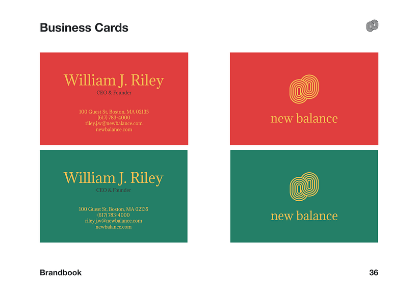 New Balance: In-Depth Brand Redesign Project 120