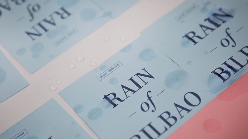 RAIN of BILBAO. Colaboración con FRESKUE Studio. 2