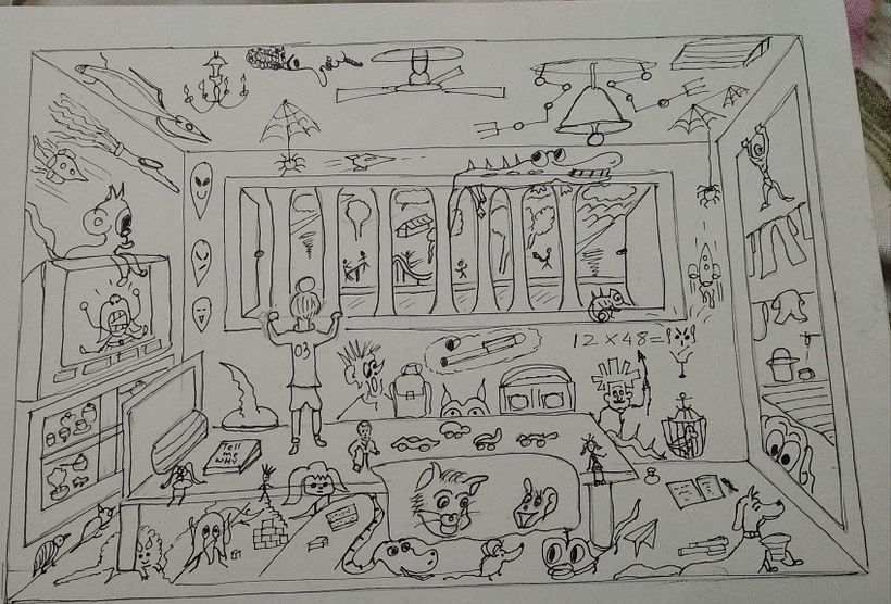 My project in The Art of Sketching: Transform Your Doodles into Art course 1