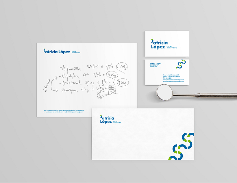 Branding Patricia López Centre Odontològic 3