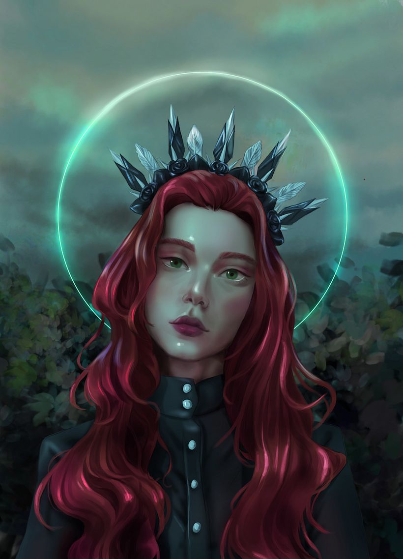 My project in Digital Fantasy Portraits with Photoshop course 0