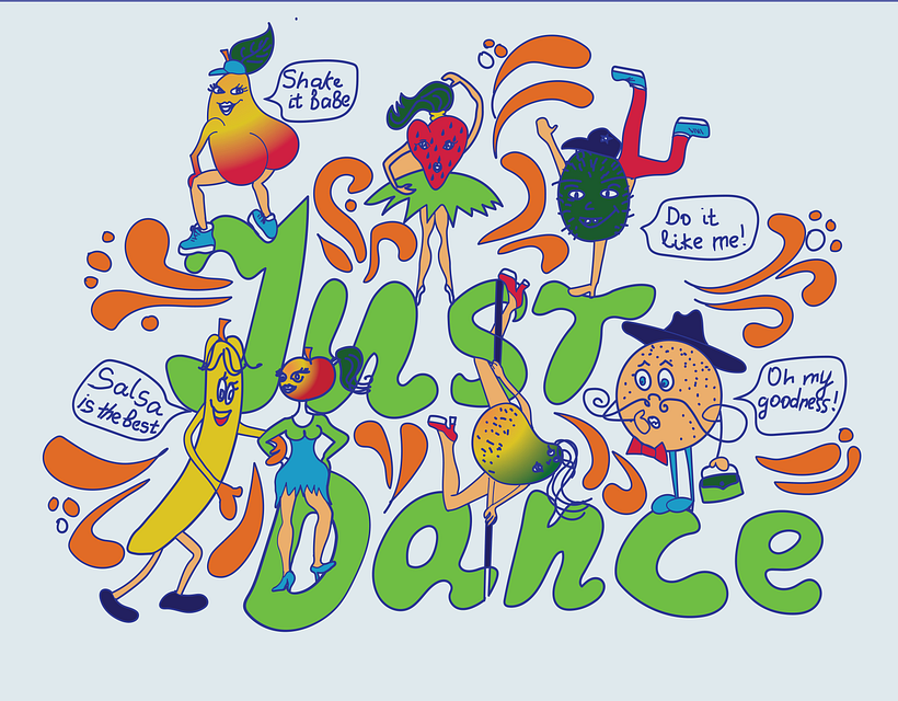 My project in Doodle-Style Vector Illustration course 0