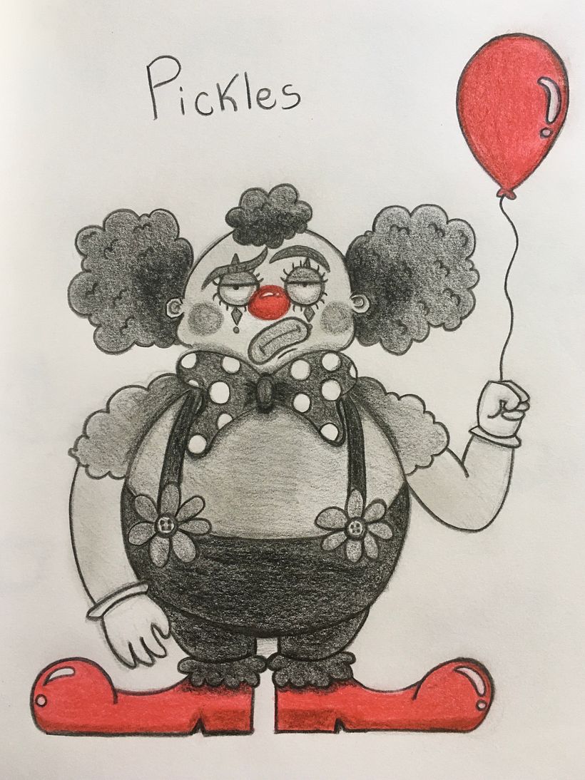 Esse é o meu palhaço, o Pickles ! 🎈