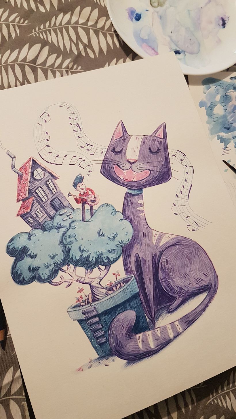 My project in Illustrated Stories: From Idea to Paper course 1