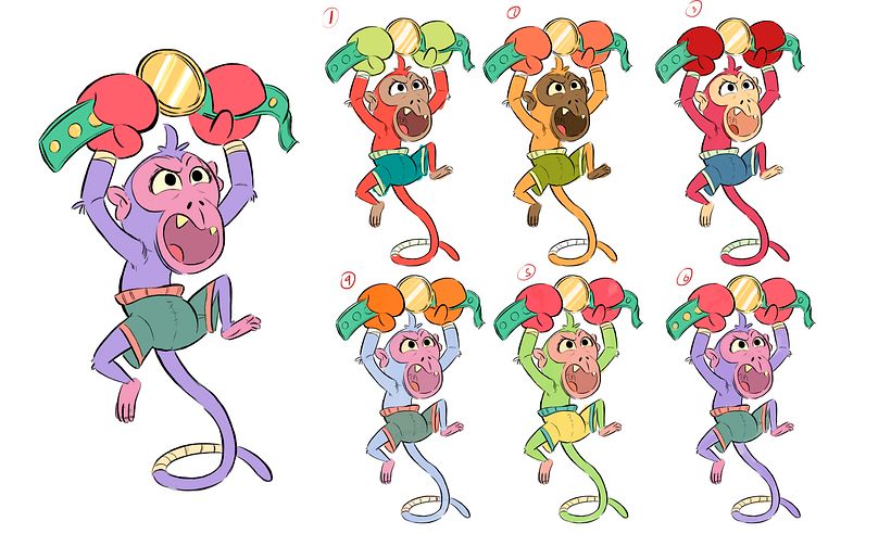 Mi Proyecto del curso: Diseño de personajes para animación con Photoshop 3