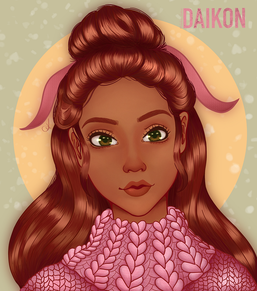 Meu projeto do curso: Retrato de personagens femininas com Procreate 0