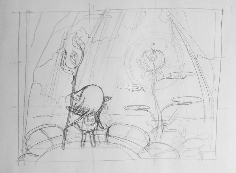 boceto con el que me quede al final :)