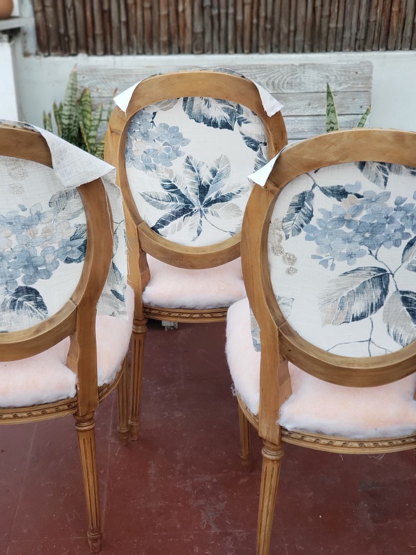 Sillas Luis XVI renovadas  11