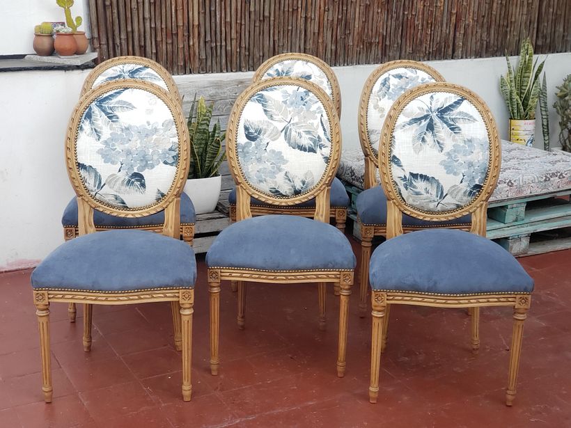 Sillas Luis XVI renovadas  14