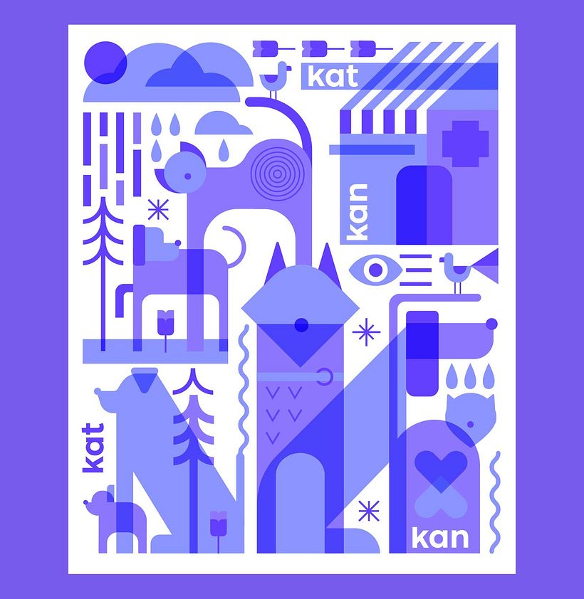 Kat Kan · Centre Veterinari - Identidad corporativa 8