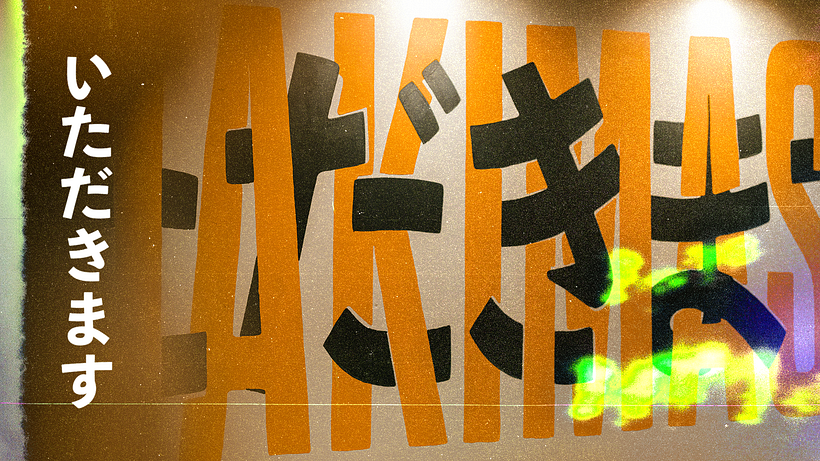 Lettering murals for Sushi Central 0