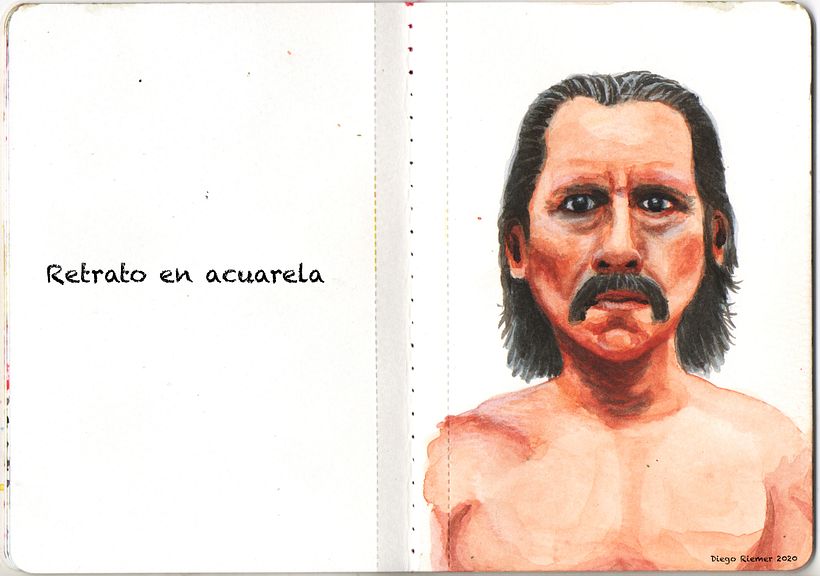 RETRATO EN ACUARELA 1