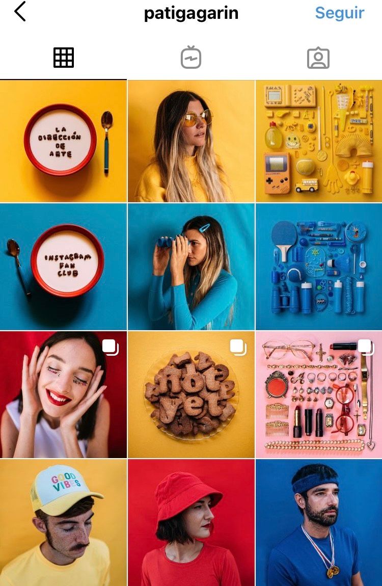 Pati Gagarin embraces intense color.
