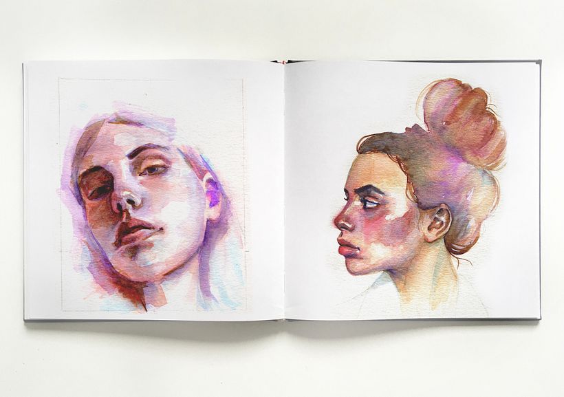 Mi Proyecto del curso: Retrato artístico en acuarela 0