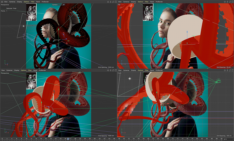 My project in Creative Photomontage for Advertising course 5