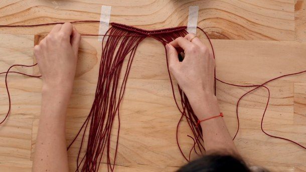 Tutorial Macramê: como fazer um colar passo a passo 7