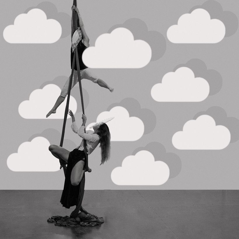 This collage was featured on the PigiamaZine facebook page for theyr angel theamed issue