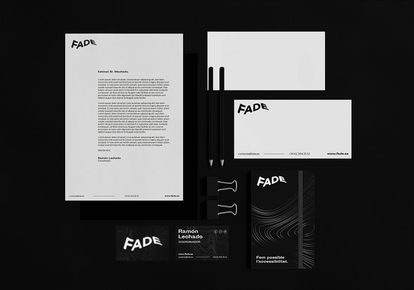 FADE - Accesibilidad para espacios adaptados para personas sordas - Branding e Identidad