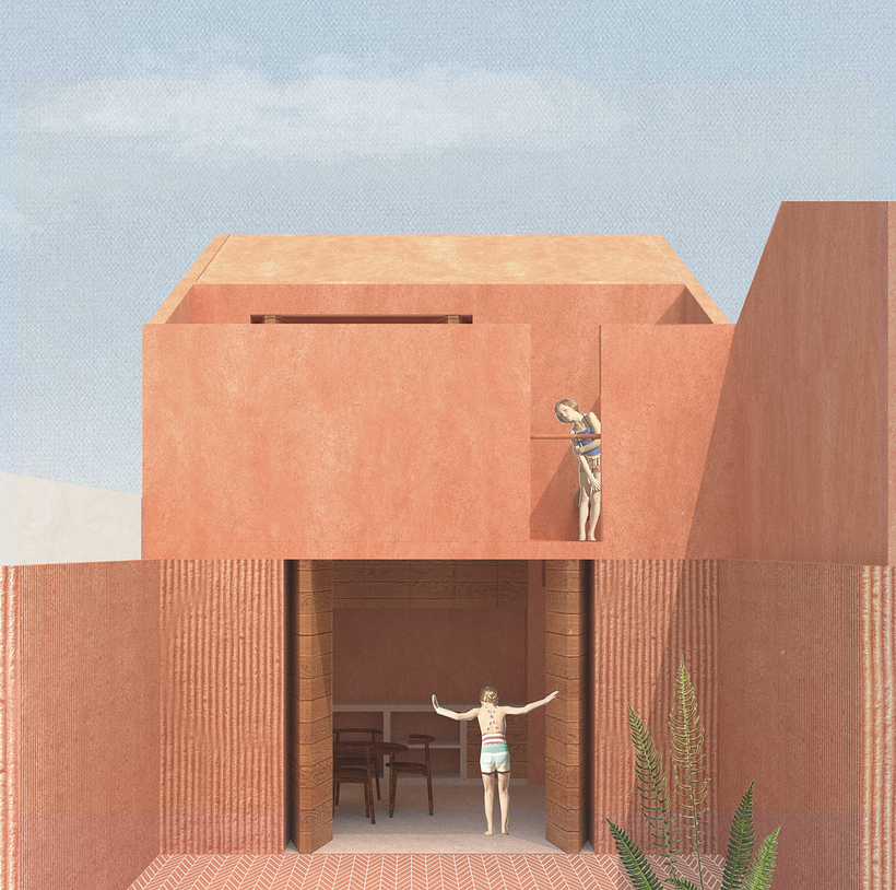 Architectural Visualization Using Digital Collage Project 0