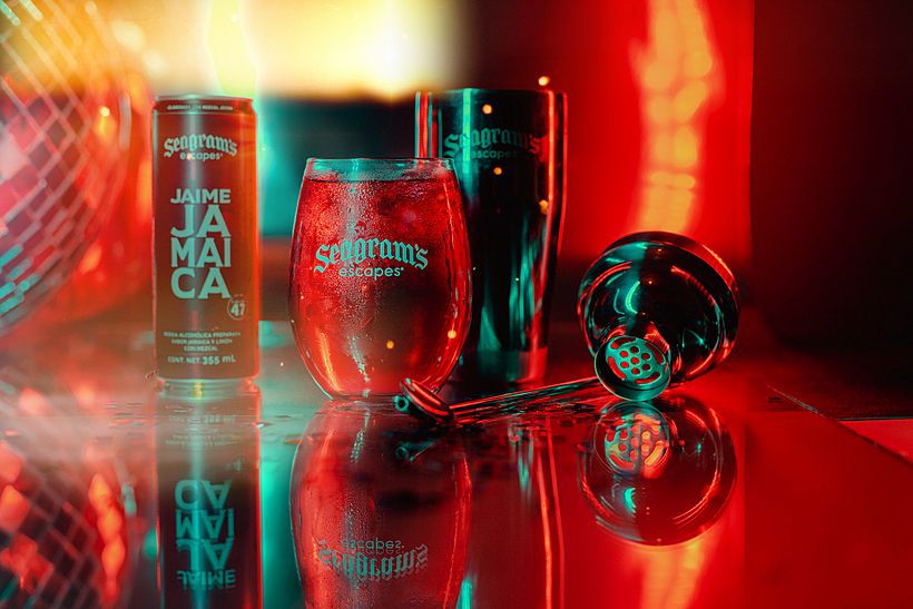 Campaña para Instagram de Seagrams Escapes. 1