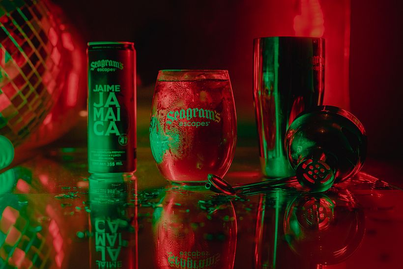 Campaña para Instagram de Seagrams Escapes. 2