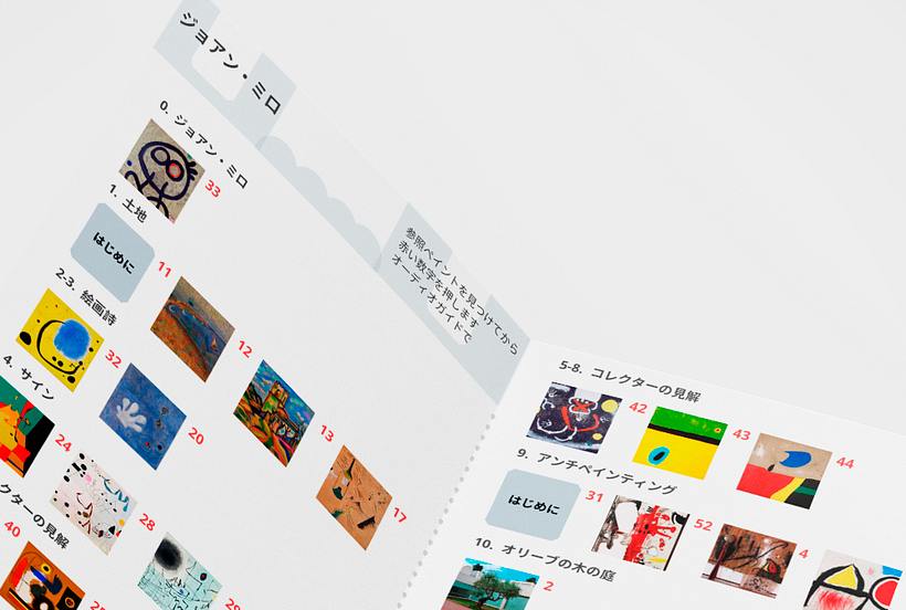 Japanese Guide - Fundació Joan Miró 3