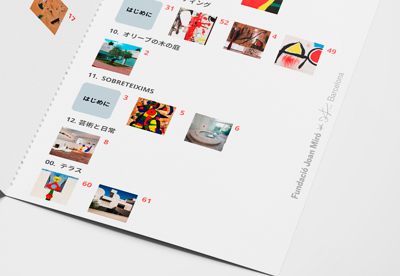 Japanese Guide - Fundació Joan Miró 4