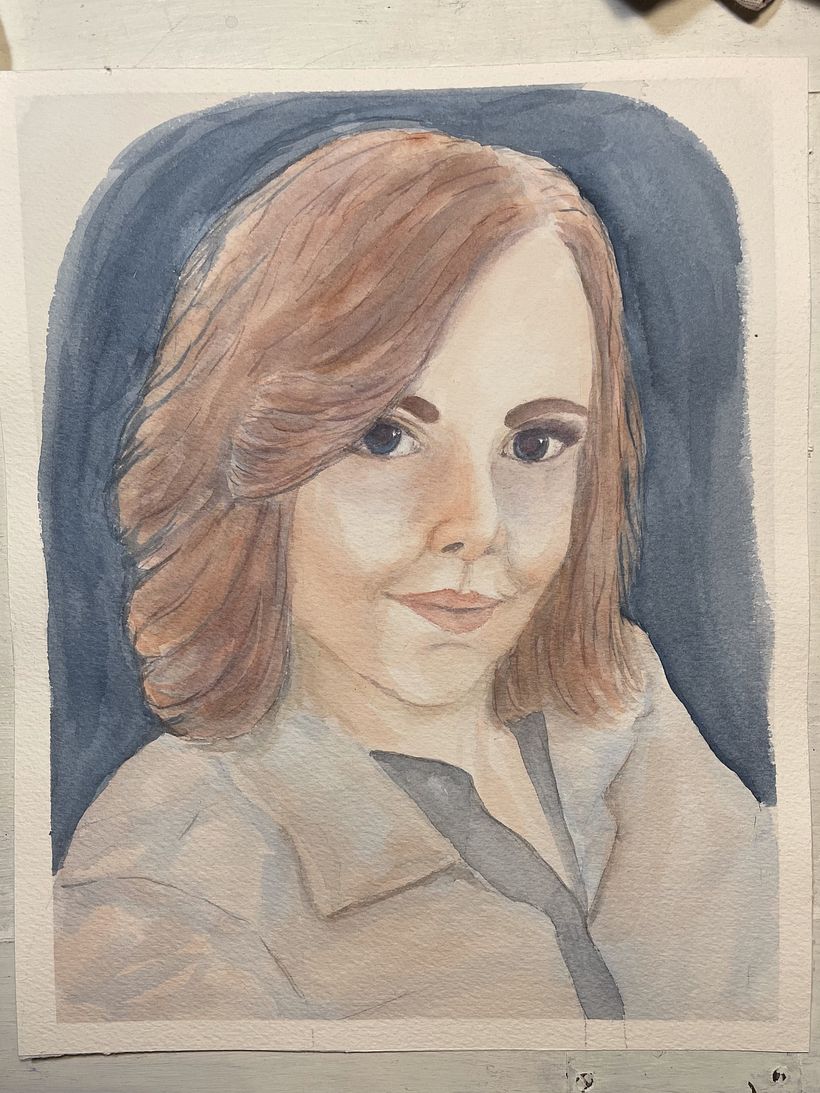second try--a self-portrait