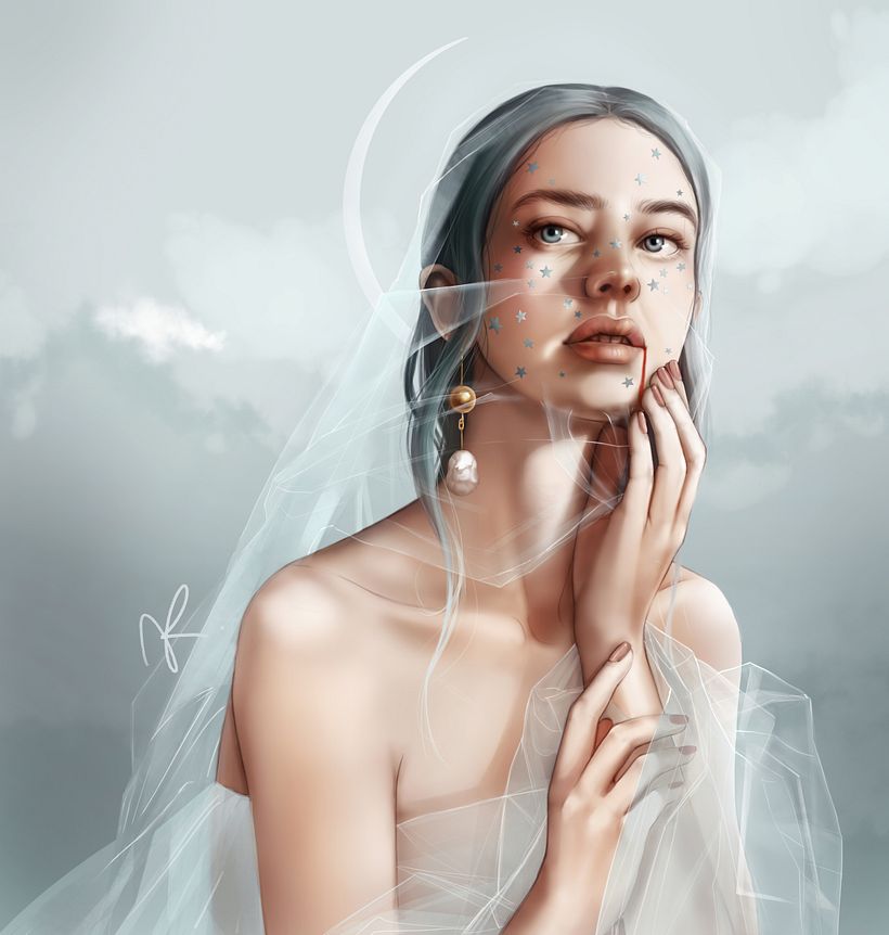 Mid-way project - Digital Fantasy Portraits with Photoshop course 0