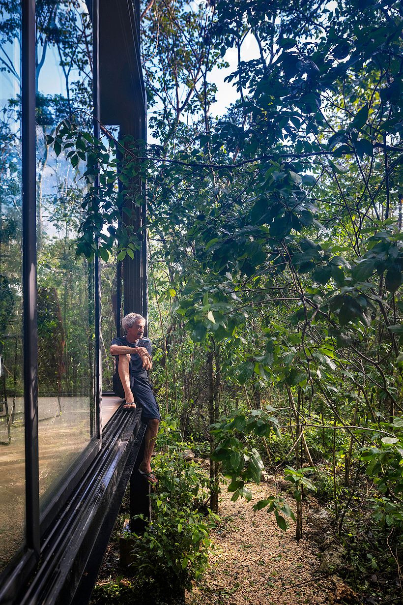 Glass House - Daniel Cota Arquitect - @ Cesar Russ (Model)